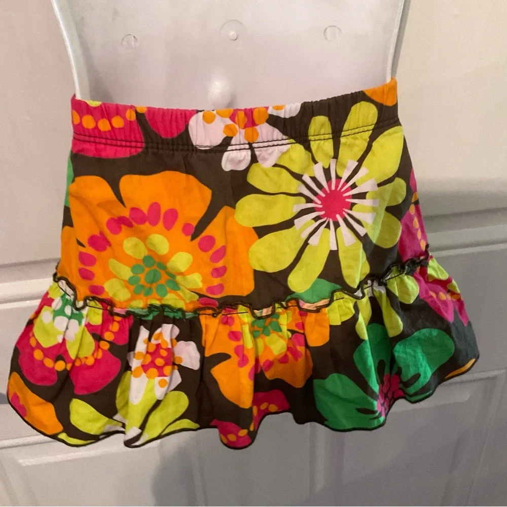 70’s Vibe Carter's Toddler Skorts- Pink, Orange, Green